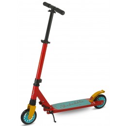 Patinete de Salto Plegable para Niños y Adultos - Monopatín City Scooter Freestyle | Rojo